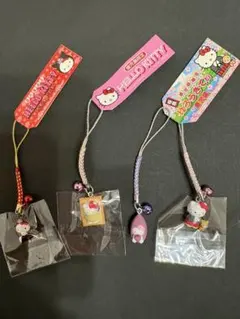 ご当地キティ根付け　鹿児島限定4点