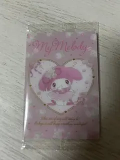 『サンリオキャラクターズ』ウエハース11 メタリックプラカード マイメロディー