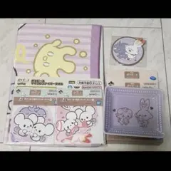 ポケピース　一番くじ　ヒバニー　ニャスパー　ステッカー　レースプレート　タオル