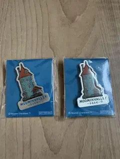 ムーミンバレーパーク限定 ピンバッジ 2個