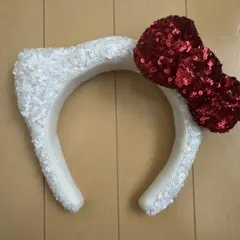 USJ カチューシャ キティちゃん 白