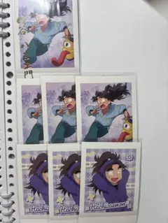 忍たま ぱしゃこれ 竹谷八左ヱ門 箔押し1枚 ノーマル計6枚