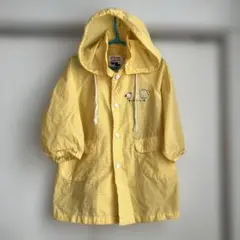 美品　ファミリア　ベビーレインコート 黄色 ファミリア　90 ベビー　雨具