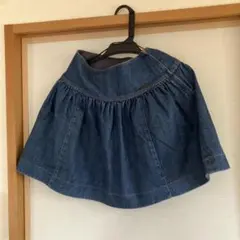 BLUE LABEL CRESTBRIDGE デニムフレアスカート 38