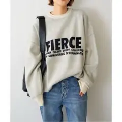 スピック　ニット　ロゴニット　ダブルジャガード　プルオーバー