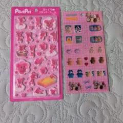 PostPet mojojojo ステッカー 2点セット