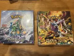 未開封 ポケカ ワイルドフォース＆サイバージャッジ シュリンク付き BOX