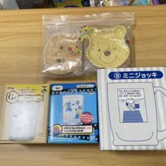 プーさん、スヌーピー、ミニオン グッズ5個セットのサムネイル