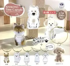 わんこのタイムカプセル★全5種コンプリート