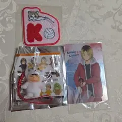 ハイキュー!! 　コスチュームキューピー　孤爪研磨　ワッペン