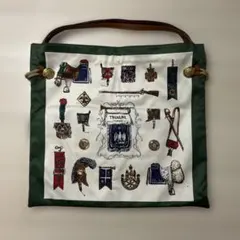 TOPKAPI（トプカピ）マイルドサテンスカーフパネル柄A4トートバッグ