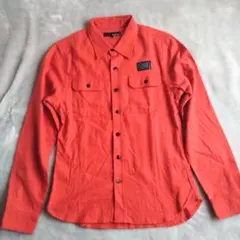 VAROSH ORIGINAL VINTAGE メンズ シャツ オレンジ