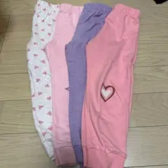 PEKKLE スウェットパンツ4点セット　110
