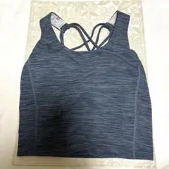 easyoga イージーヨガ クロスストラップ ハーフトップ ヨガウェア