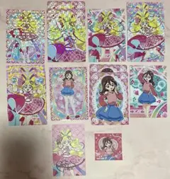 キュアアイドル　咲良うた　カード　シール