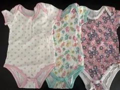 ベビー肌着 半袖 3枚セット サイズ80 西松屋