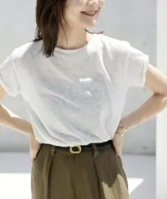 5分袖 Tシャツ