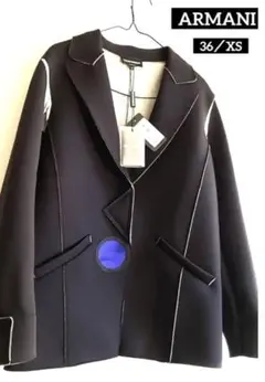 (新品未使用) アルマーニ ARMANI ○△ピエロ ジャケット XSのサムネイル