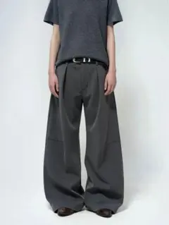 新品/完売品】RERACS 25AW フランネルグルカパンツ グレージュ 46