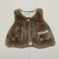 conoco ベビーファーベスト 90サイズ