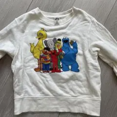 セサミストリート×カウズ トレーナー 110cm