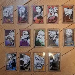 僕のヒーローアカデミア』原画展 箔押しクリアカード　14枚セット