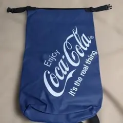 Coca-Cola ドライバッグ リュック ブルーのサムネイル