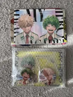 ヒロアカジャンプGIGA springアクスタ缶バッジ応募者全員サービス雑紙付録