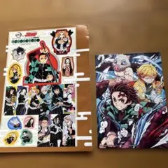 鬼滅の刃　ステッカー、カード