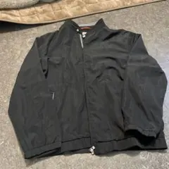 MACBETH ブラックナイロンジャケット L