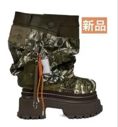 YELLO SOILPLATFORM SHORT BOOTS厚底ブーツ - メルカリ