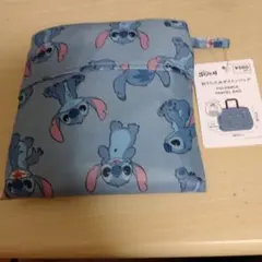 スティッチ 折りたたみボストンバッグ