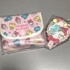 SWIMMER×サンリオキャラクターズ　ミニポーチ・ミラーセット　マイメロディ