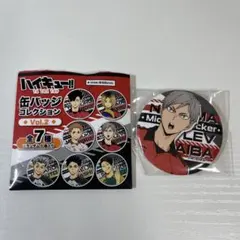 ハイキュー 缶バッジ灰羽リエーフ