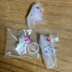 ハローキティ めじるしアクセサリー 3種セット チャーミーキティ