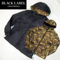大きいサイズ　ブラックレーベルクレストブリッジ　ダウンジャケット　リバーシブル