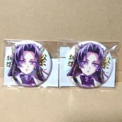 鬼滅の刃 無限城 WEBSHOPくじ 繋ぐ しのぶとカナエ E賞57mm缶バッジ