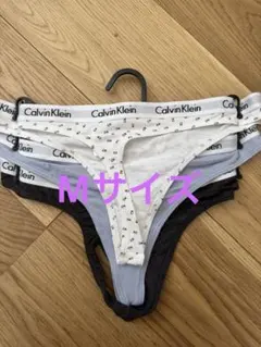 Calvin Klein Tバック 3枚セット Mサイズ