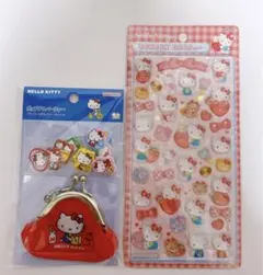 Hello Kitty がま口 ビーズ セット@1975 SANRIO | Mercari
