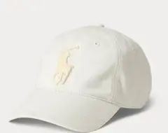 POLO ラルフローレン キャップ ホワイト