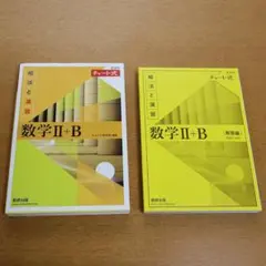 数研出版　チャート式　新課程　数学 II + B 解法と演習＆解答編