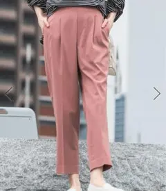 GLOBAL WORK ウツクシルエットDRYテーパードパンツ