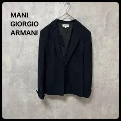 # MANI GIORGIO ARMANI ノーカラージャケット　アウターのサムネイル