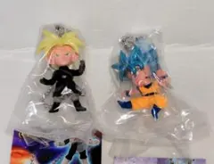 ドラゴンボール 超サイヤ人孫悟空 トランクス チャーム 2種