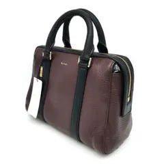 ポール スミス レザー ショルダーバッグ 2WAY マルチストライプ