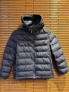 ユニクロ UNIQLO ネイビー　ライトウォームジャケット　キッズ　140