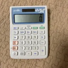 CASIO 電卓 10桁 ホワイト