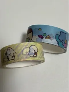 お文具さん　一番くじ　マスキングテープ　2点セット