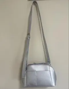 シルバー ミニショルダーバッグ
