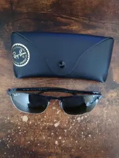 Ray-Ban RB3447 ラウンドメタルブルー ケース付き - メルカリ